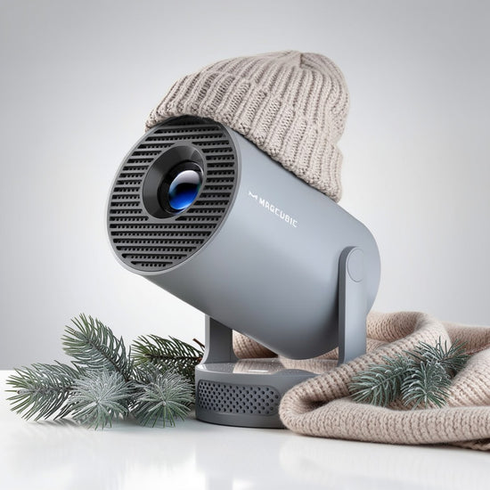 Auracaste | Cozy Projector for Movies, Reading & Relax