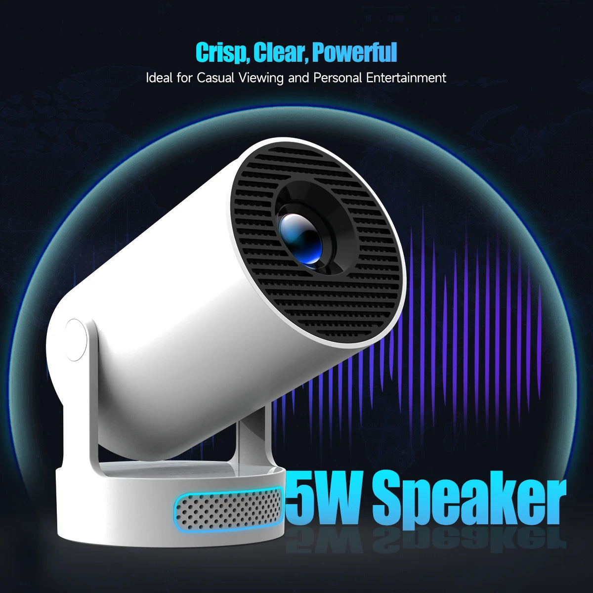 The Smart 180° Cinema Projector