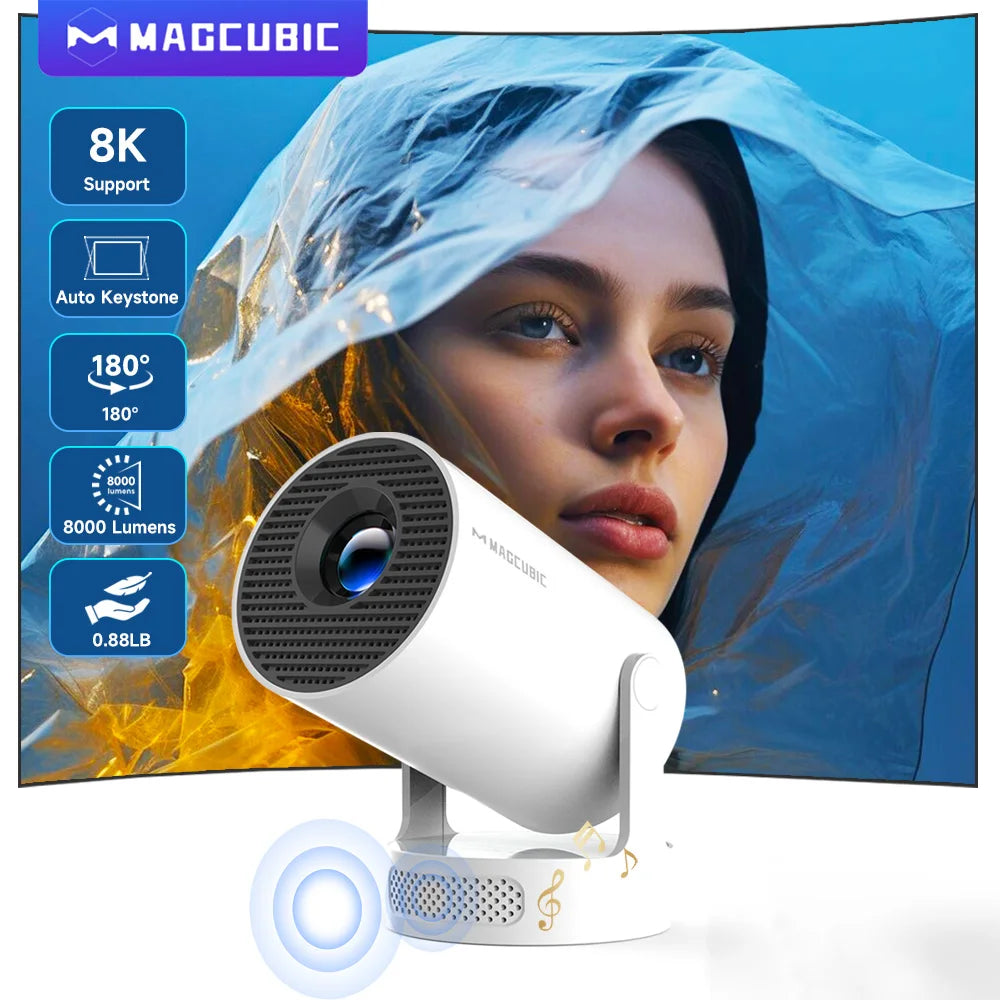 The Smart 180° Cinema Projector